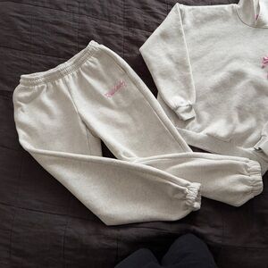EDIKTED sasha Bow detail sweatpants